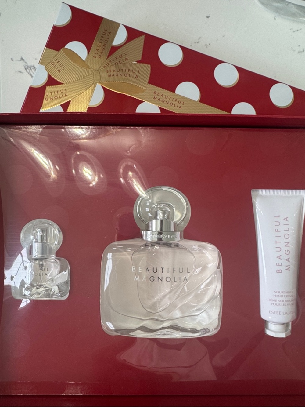 New! Estée Lauder Beautiful Magnolia favorites trio